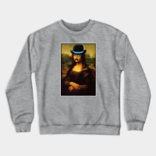 Dastardly Mona Lisa Crewneck Sweatshirt